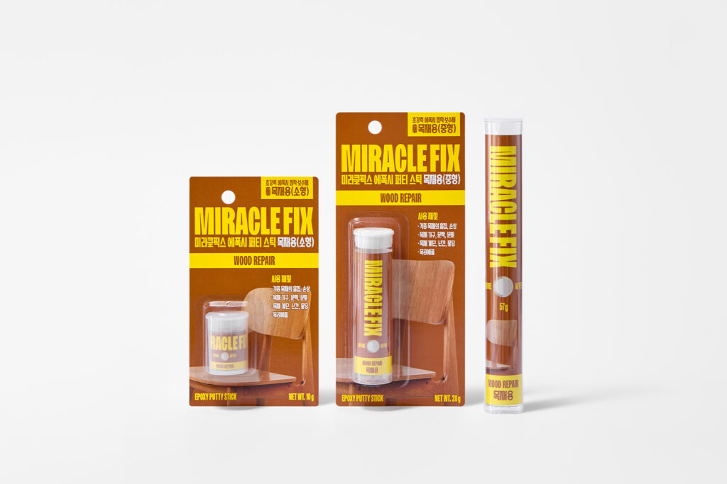 Miracle Fix Epoxy Putty Stick Wood Repair